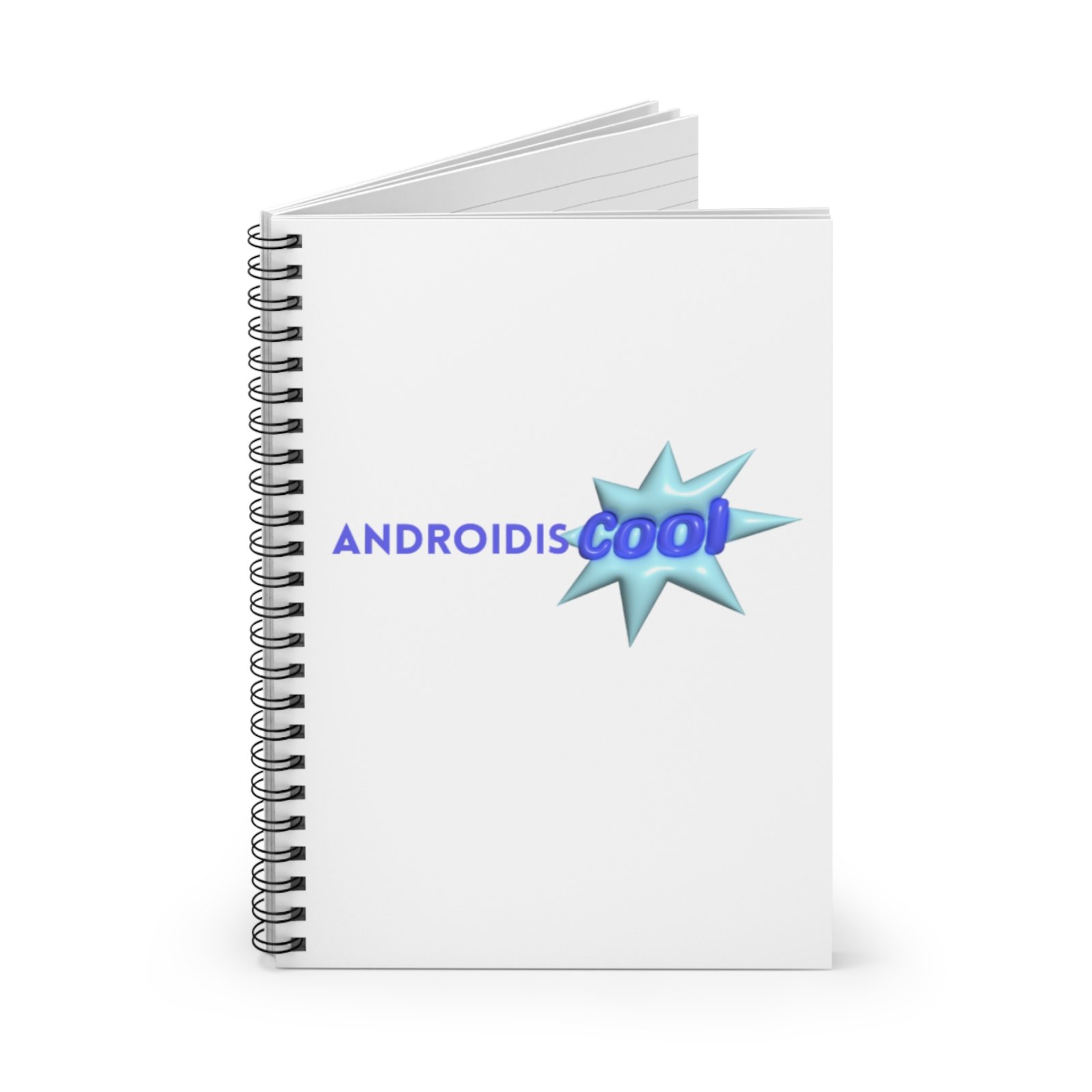 Androidiscool Spiral Notebook - Ruled Line - Image 2