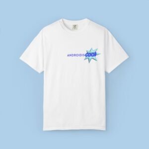 Androidiscool Logo Unisex Garment-Dyed T-shirt