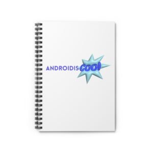 Androidiscool Spiral Notebook - Ruled Line